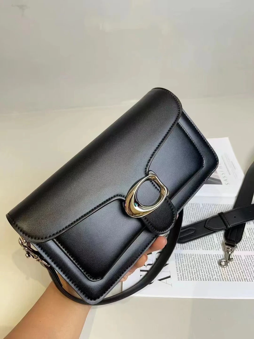 （长24高13厚8）2024新款轻奢休闲女士简约小众单肩斜挎包9329