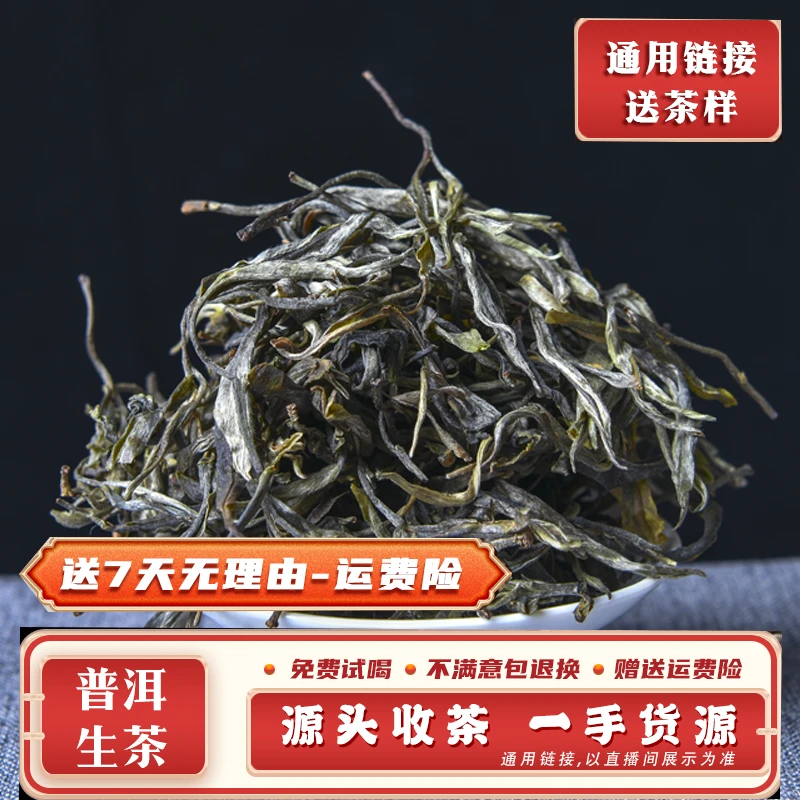 普洱茶835号1公斤2023年耿马户南土司贡茶古树生茶带茶样MK031