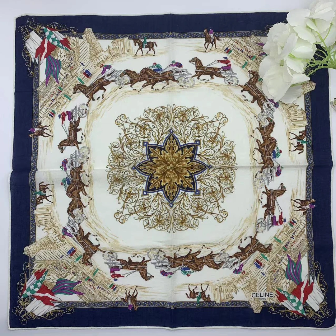 潮奢 思琳 丝巾/yy00546