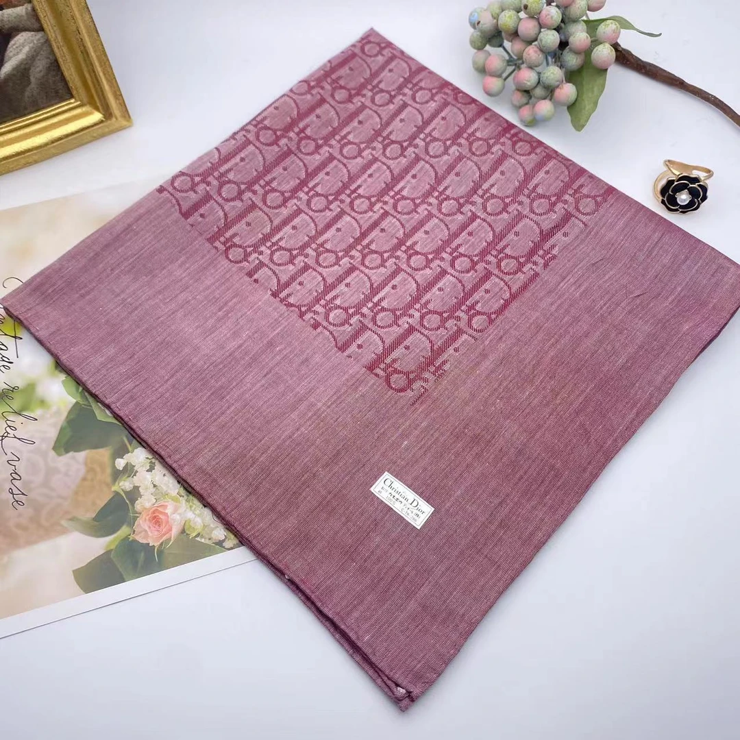 潮奢 迪奥 丝巾/yy00588