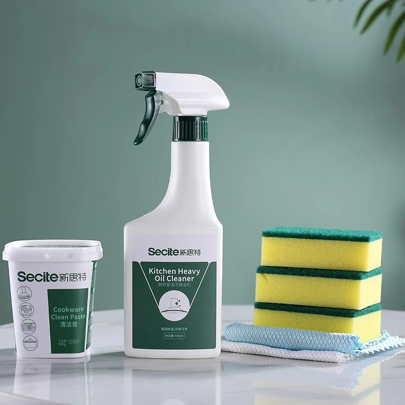 新思特厨房电器清洁3件套装清洗剂去油污神器不锈钢清洁膏三件套
