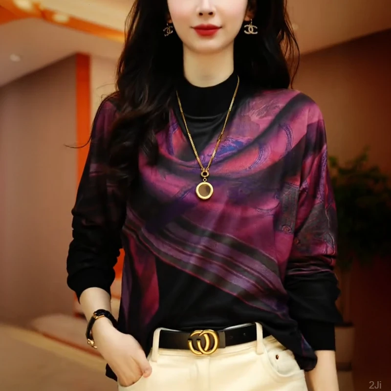 【贵妇装】轻奢显瘦上衣女成熟时尚修身气质减龄爆款常规款优雅女百