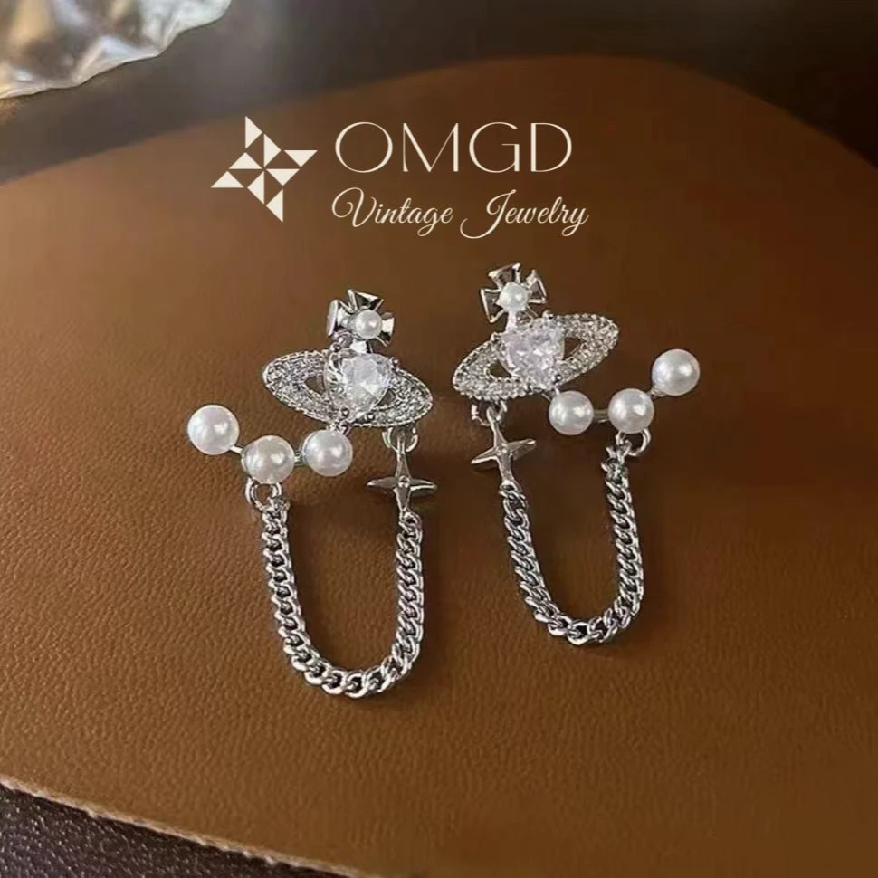 OMGD 铜合金耳饰 【K5139】时尚小众气质耳钉