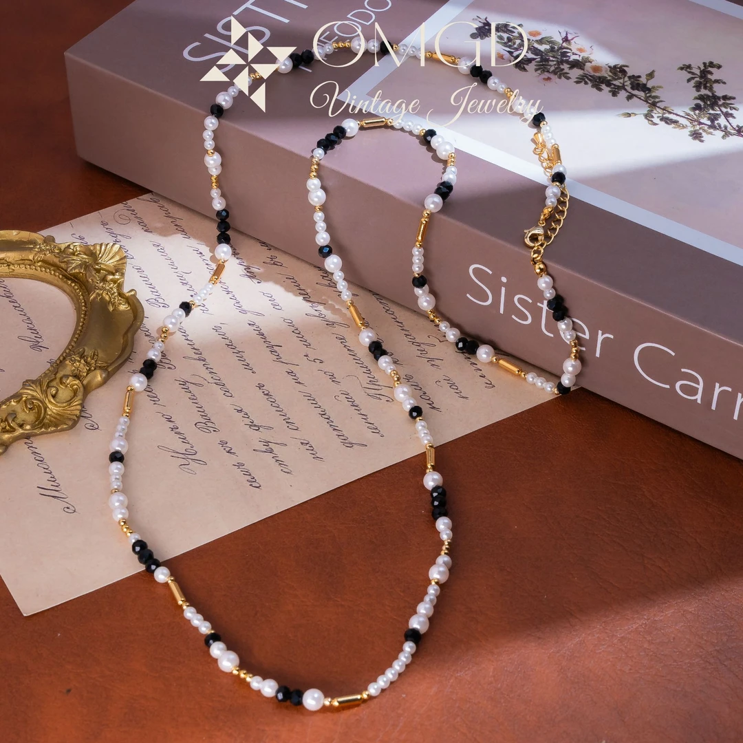 铜合金项链 【A8018】项链 轻奢时尚设计款