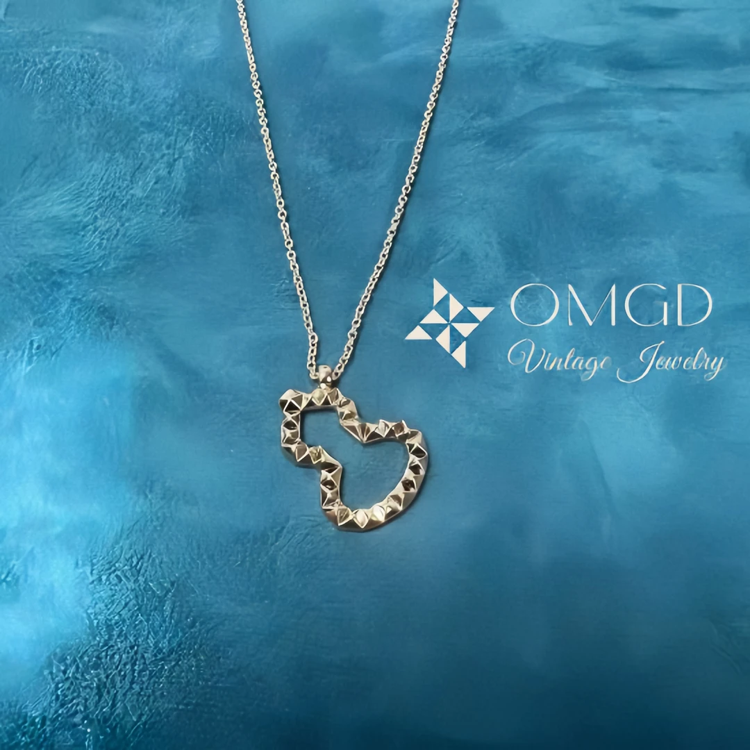 铜合金项链 【A5163】项链 轻奢时尚设计款