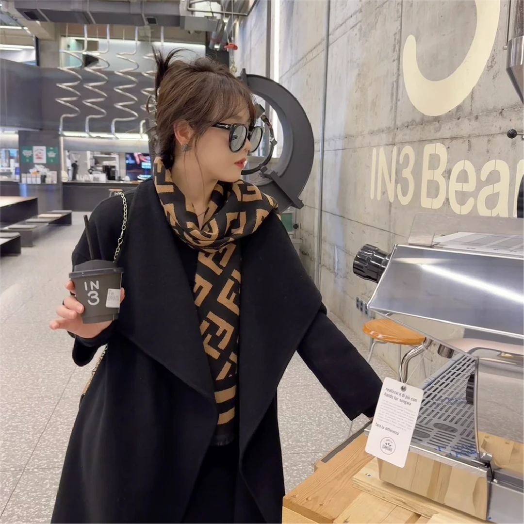 【英伦风华】绵羊毛大衣2024秋冬新款韩版优雅时尚高端大衣外套女