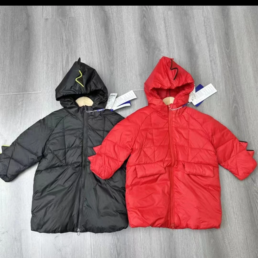 C026童装时尚休闲连帽羽绒服