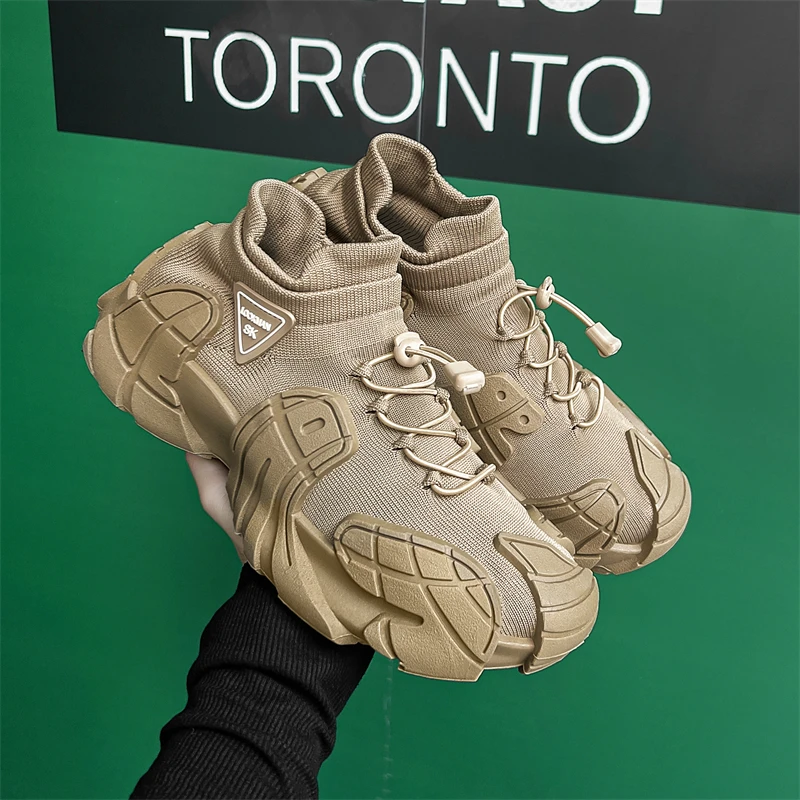 夏季透气男鞋大码45套脚懒人鞋弹力飞织网面潮鞋休闲男士运动鞋