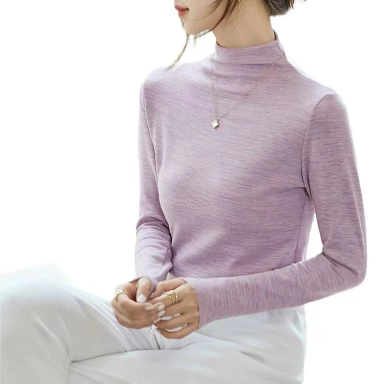 2024年女士新款T时尚长袖百搭修身