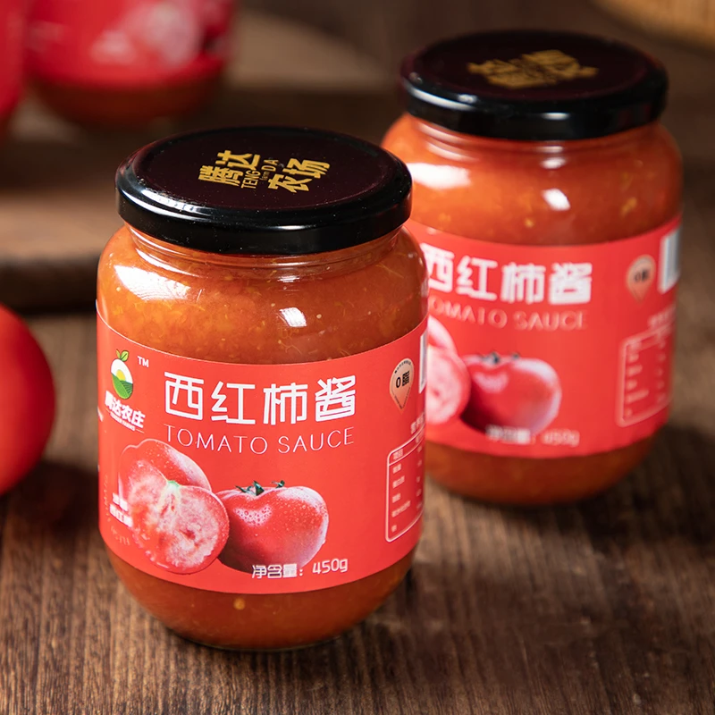 西红柿酱山西普罗旺斯软果沙瓤无添加古法制作番茄酱