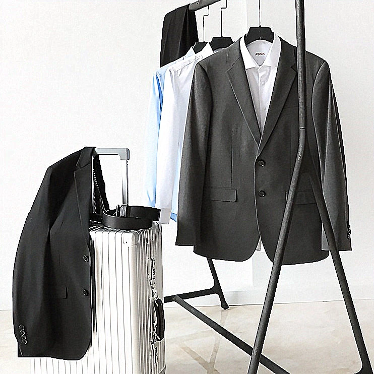 看得见的高端！Japan進口面料男士时尚休闲西服西装单西黑色春秋
