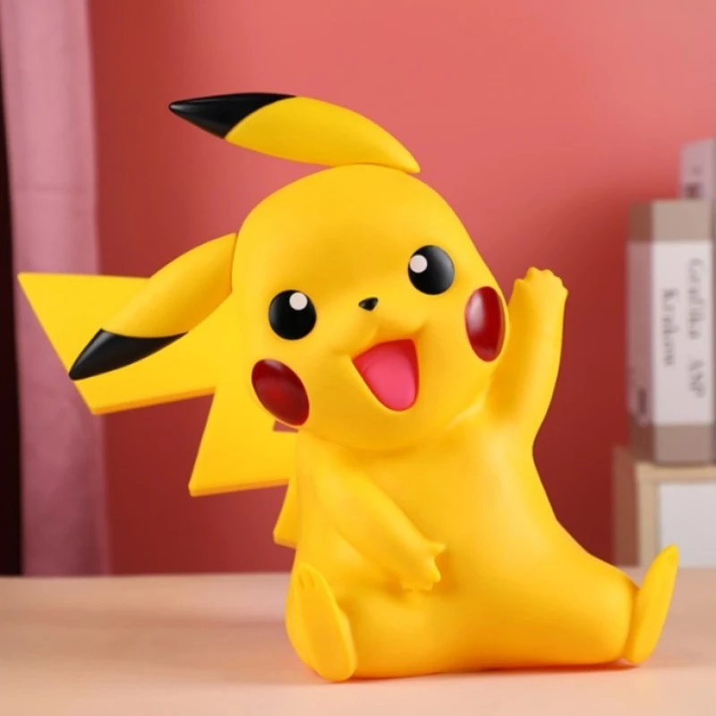 糖胶1:1 卡丘   神奇宝贝系列 模型 摆件 耳朵可换  材质 手办