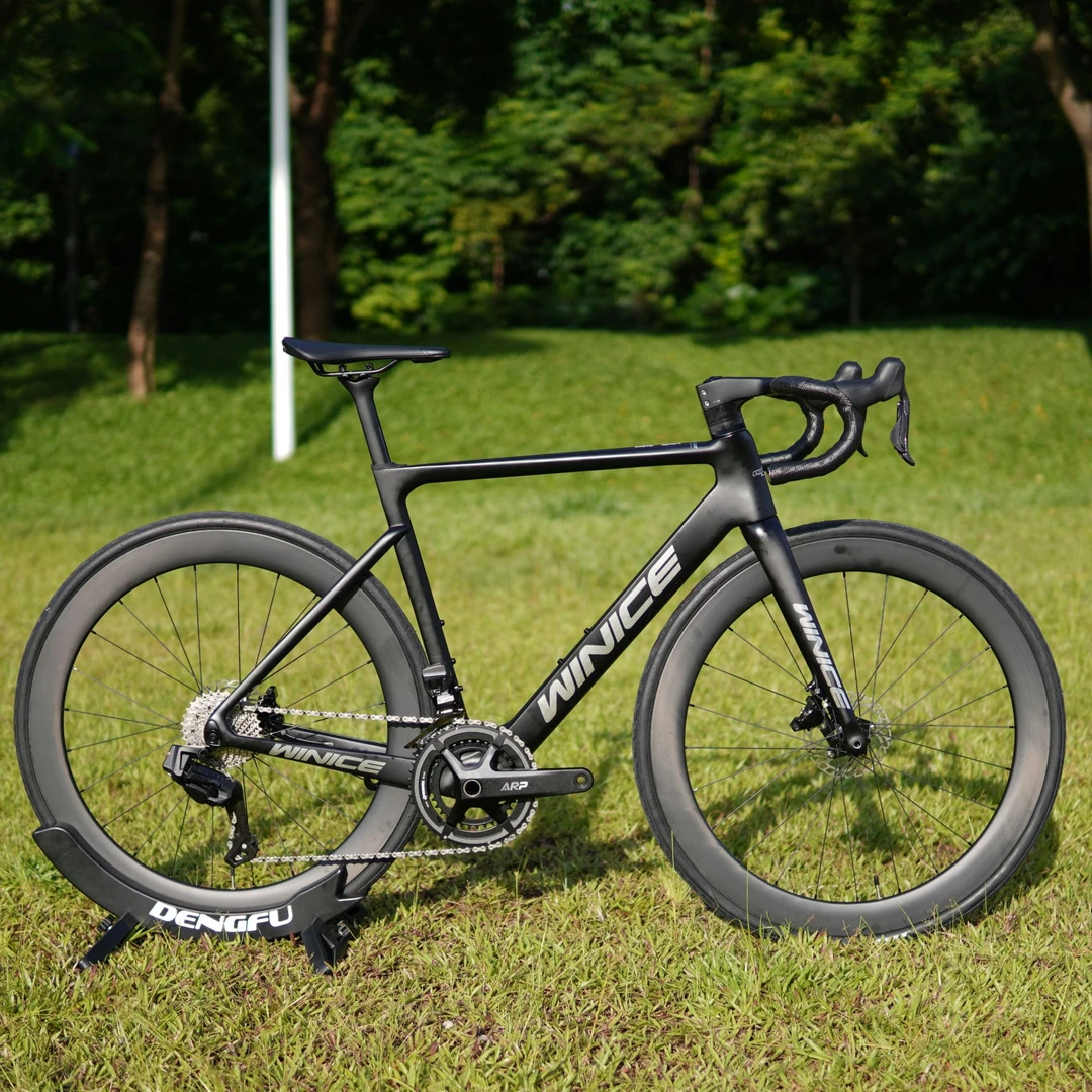 WINICE超越轮峰电变版 碳纤维公路自行车油压碟刹公路车