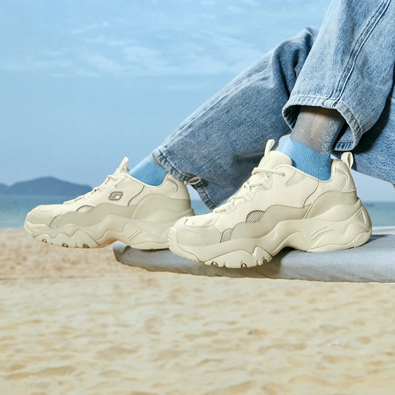 【雪糕熊】夏季女款网面透气三代薄款老爹鞋运动鞋简约防滑清新复古