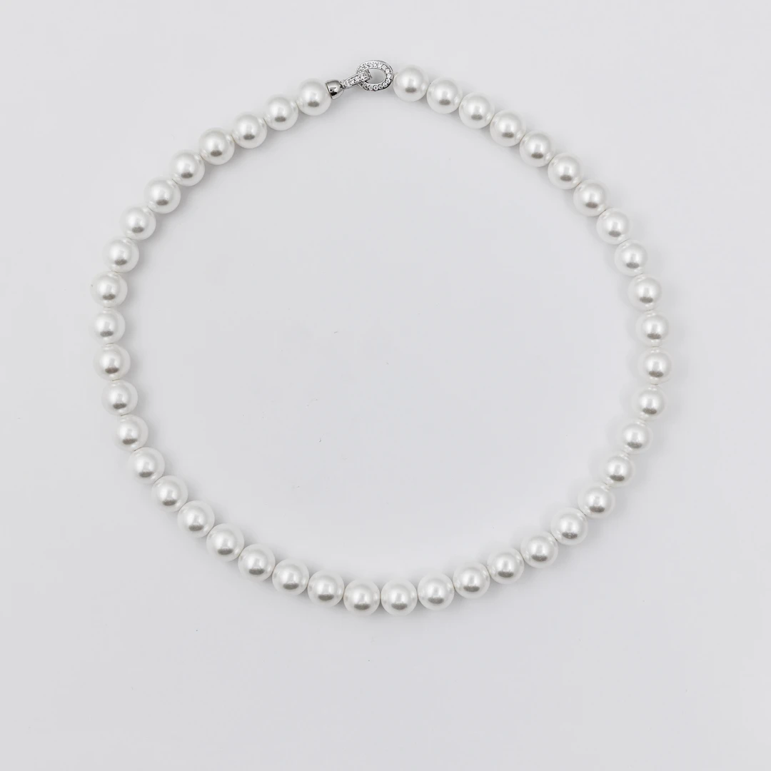 【小七专属】8MM经典款项链时尚 新款超闪扣