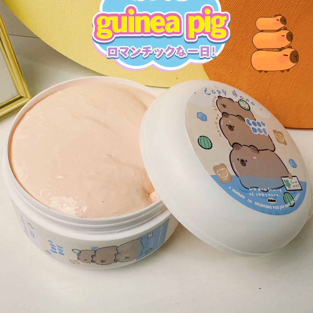 12月新品 卡皮巴拉 微水弹 手工泥解压diy
