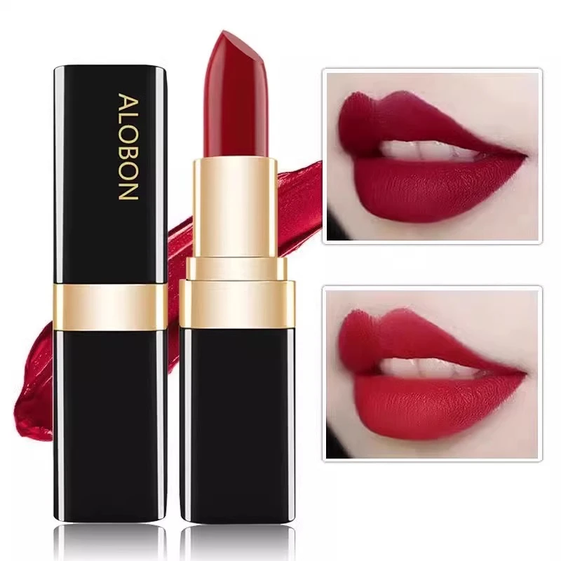 法国ALOBON正品口红唇膏持久不掉色不沾杯防水保湿官方正品女显白