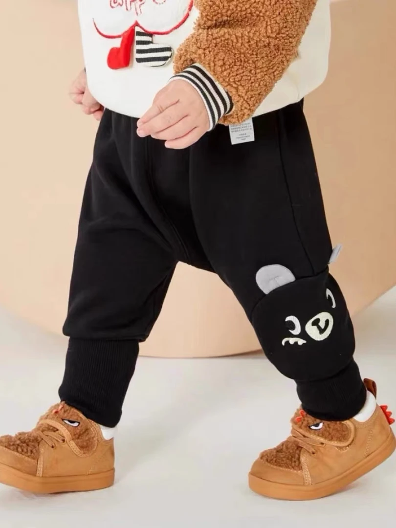 商场同款宝宝裤子男童长裤2014新款春秋薄女儿童婴儿pp裤潮