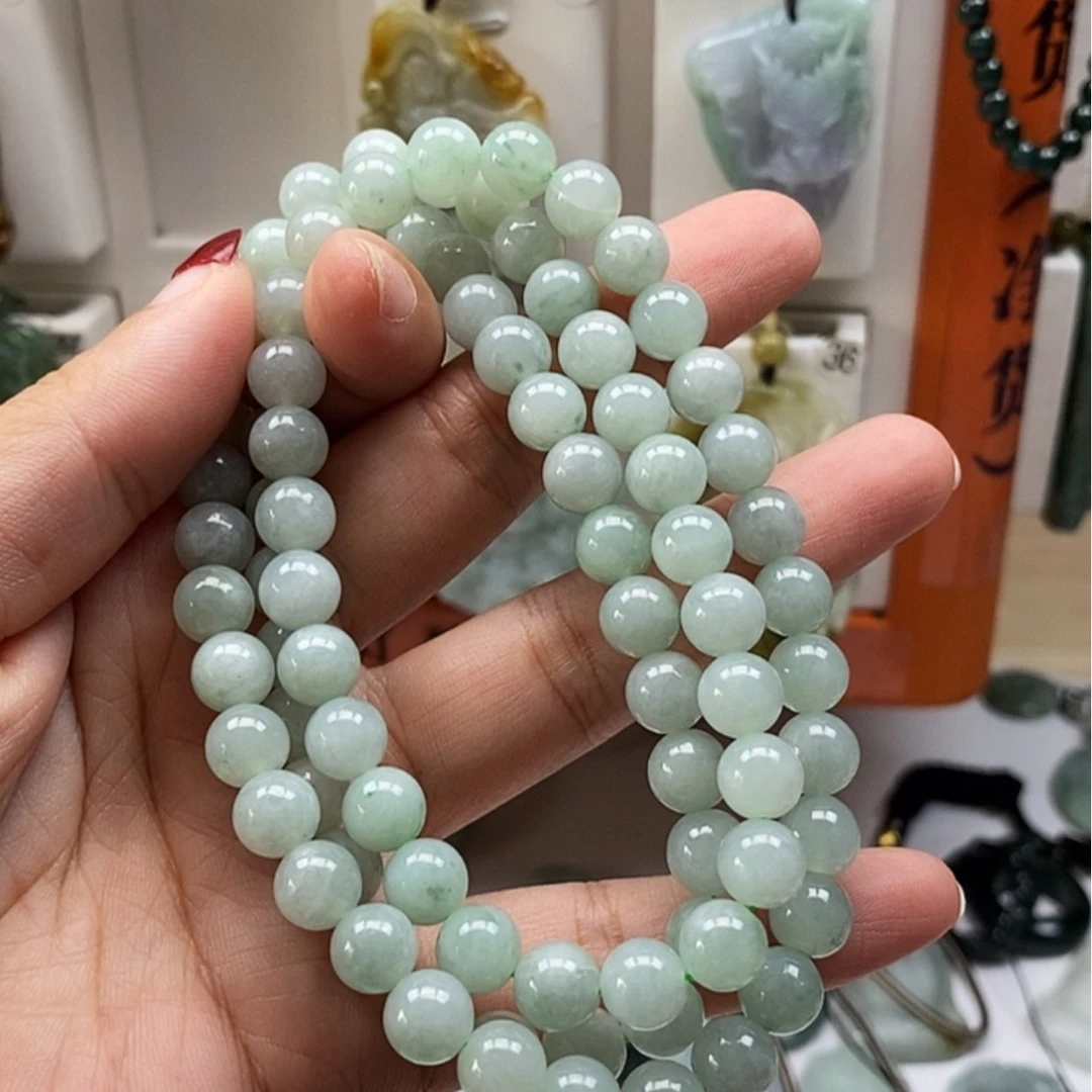 【闪购商品】翡翠颈饰未镶嵌欲*