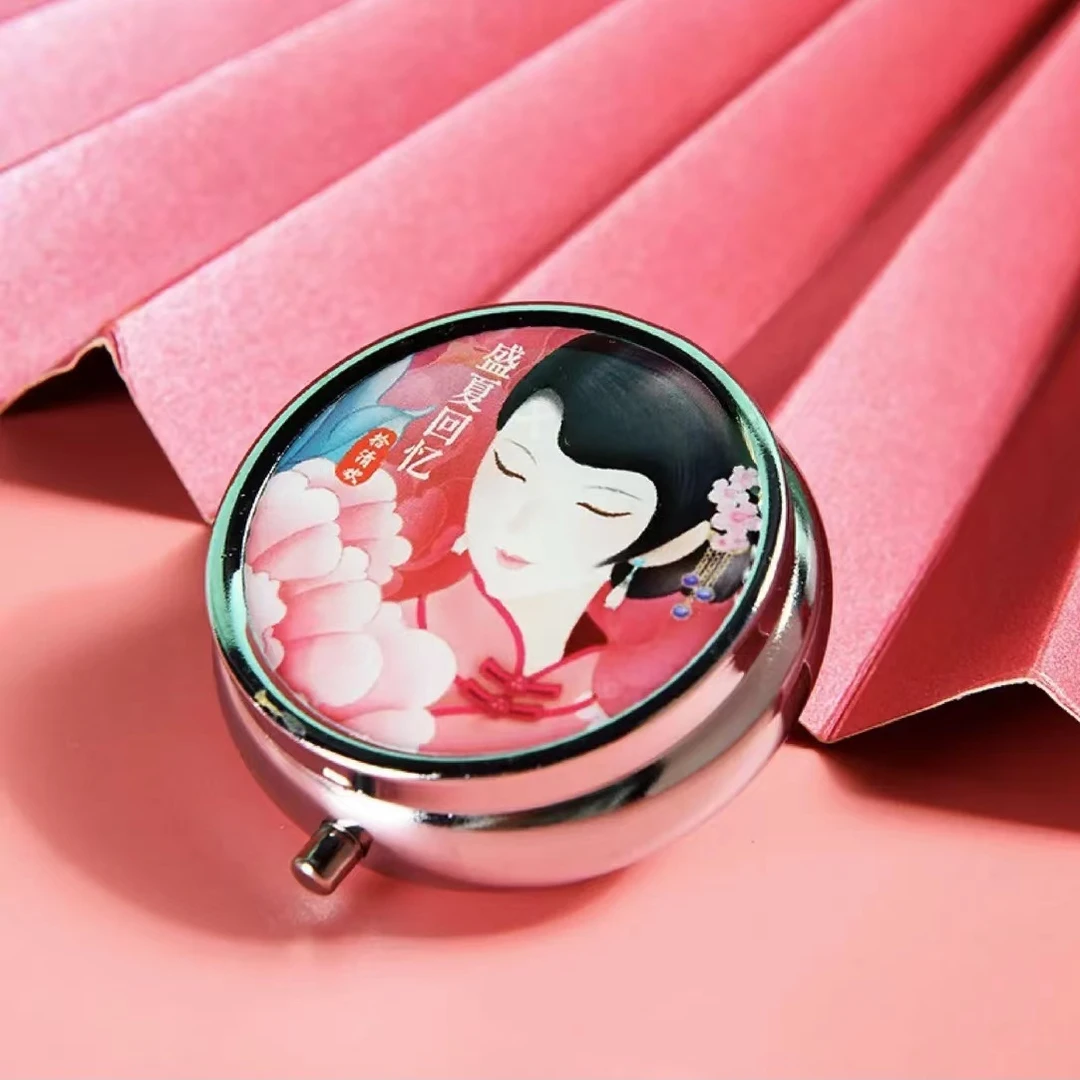 国潮古风外用固体香膏茉莉花帐中香随身便携清新淡雅持久留香X683