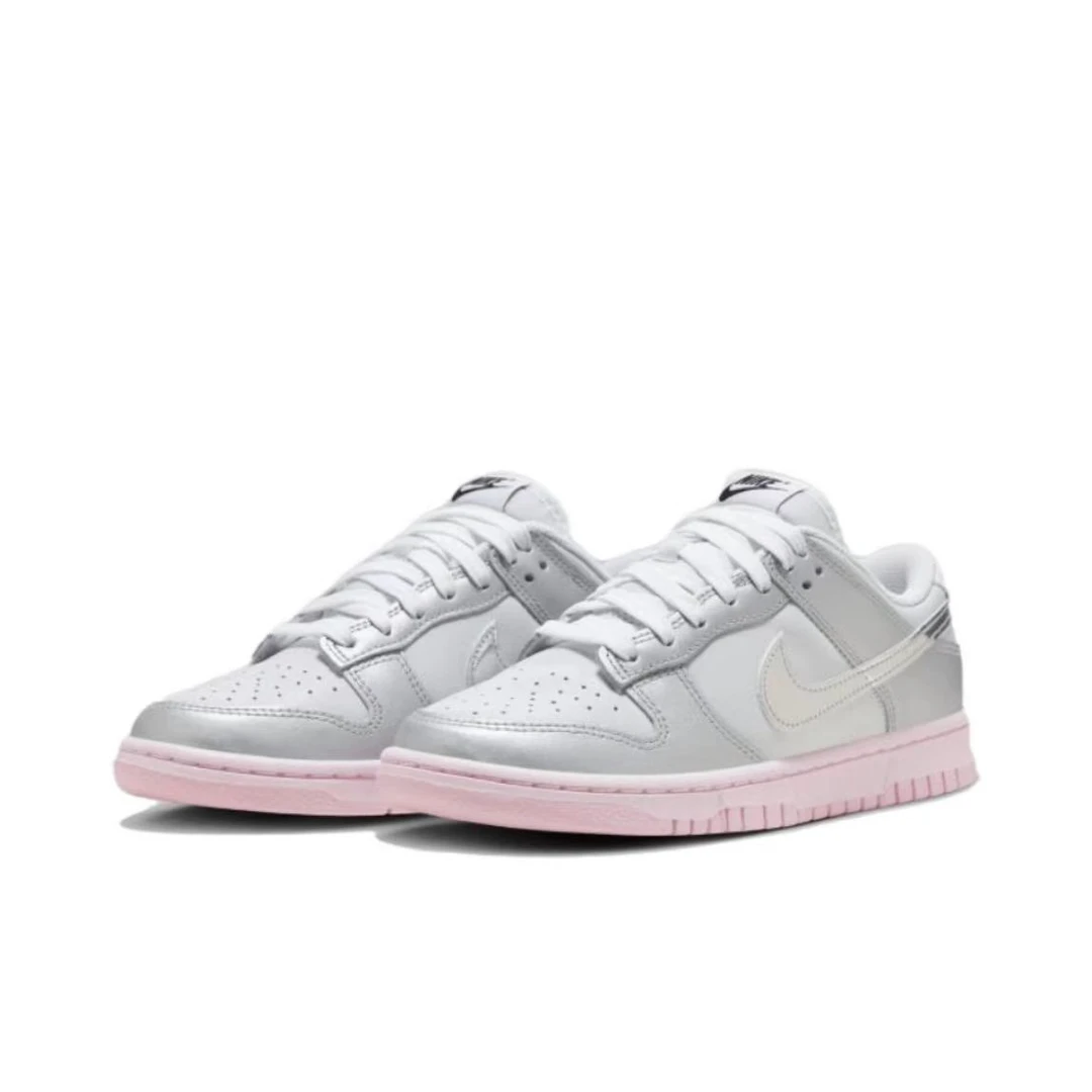 Nike Dunk Low 银粉色  耐克低帮运动休闲板鞋女 HM3698-006