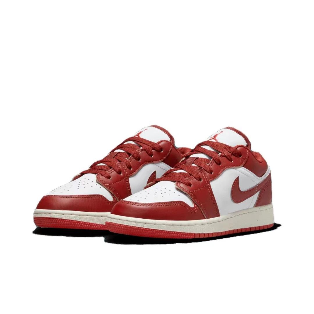 Air Jordan 1 Low AJ1白红新款复古休闲低帮女子篮球鞋FJ3465-160