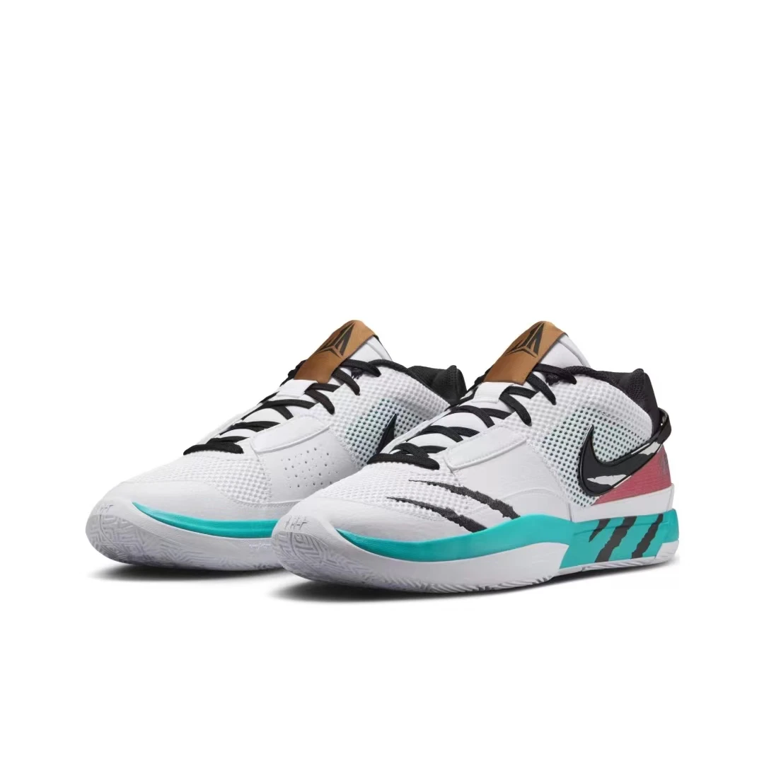 NIKE耐克男鞋JA1莫兰特1代爪痕低帮实战缓震运动篮球鞋HJ7929-100