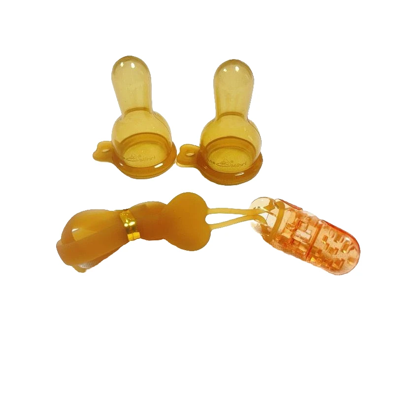 Anamihri阿娜美热硅胶奶嘴（加链条）-AN1900