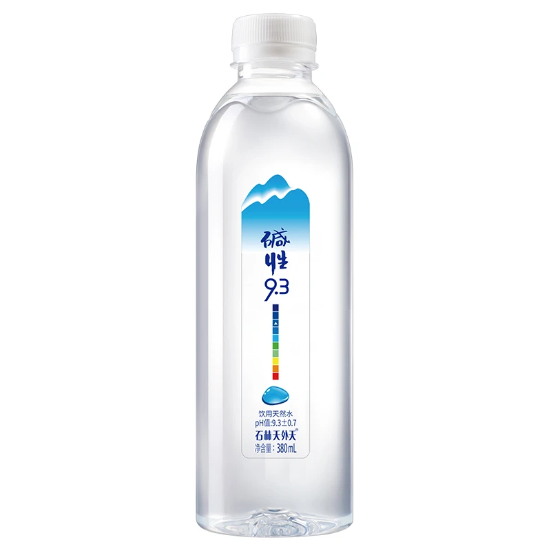 石林天外天碱性水380-24瓶天然矿泉水非苏打水 饮用水无糖低钠