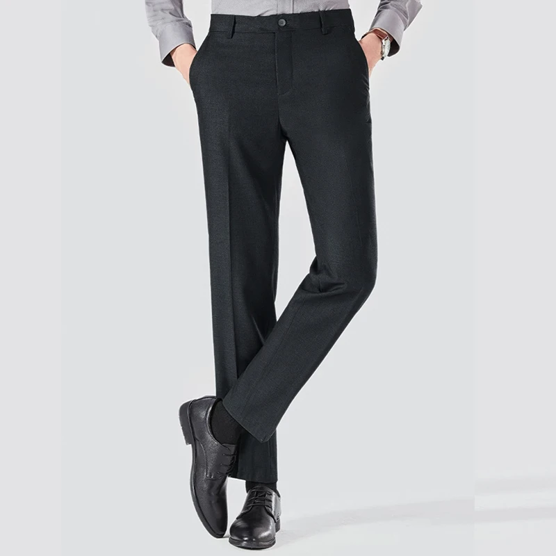 492 断码 MYM男士秋冬修身休闲西裤舒适百搭磨毛商务