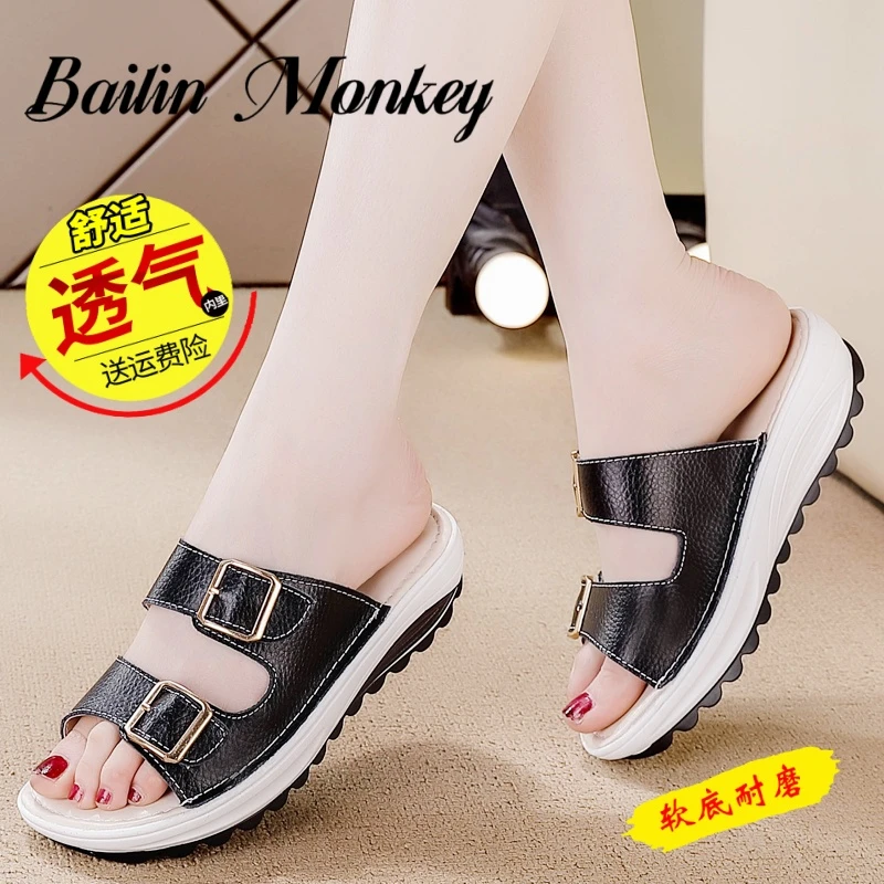 品牌爆款特价夏季外穿2024新款凉鞋女时尚防滑软底沙滩女鞋凉拖