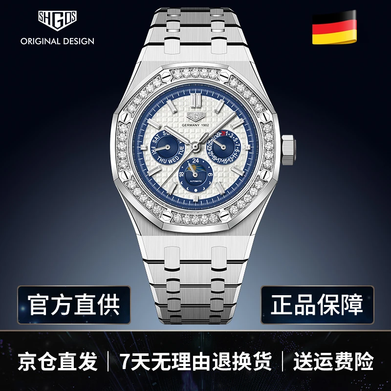 【奢品汇百万补贴】罗格斯德国2023新品发布三代皇家爵士高端机械表