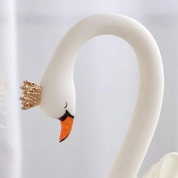 喵匠原创模具 版权授权天鹅脖颈蛋糕巧克力羽毛巧克力模具手工