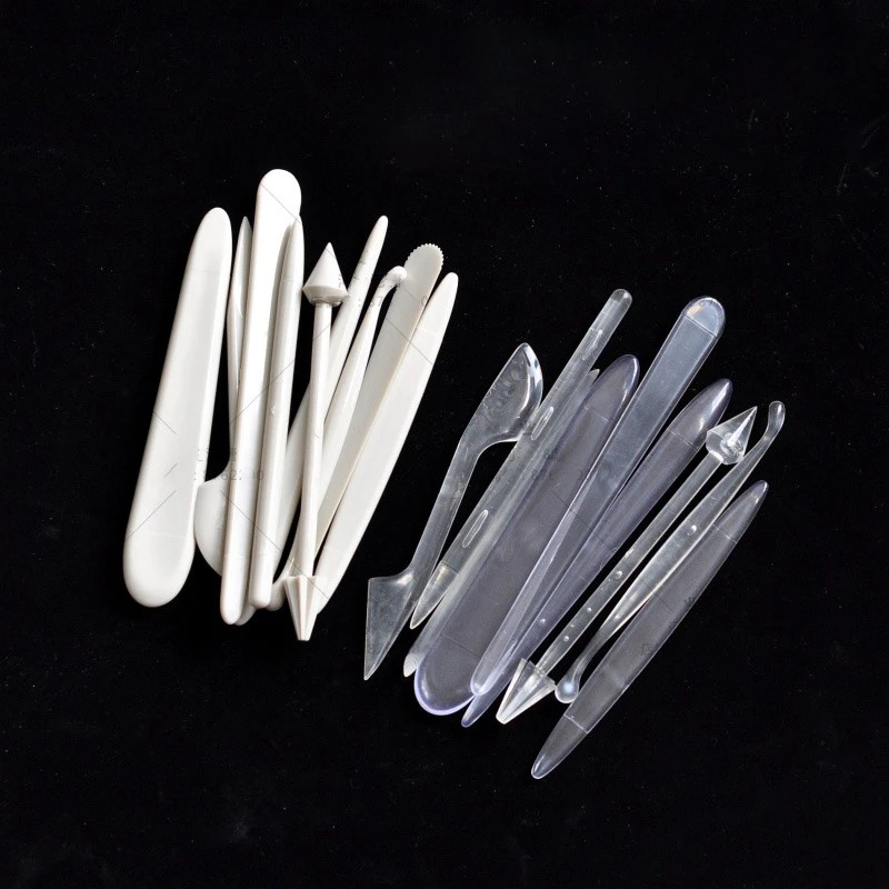 八件套翻糖雕刻组 免磨雕刻造型刀面塑工具 人偶脸模造型套装