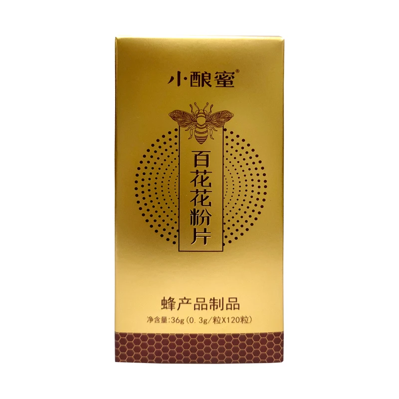 破壁百花花粉片36g*3盒 可吃一个月蜂花粉食用营养