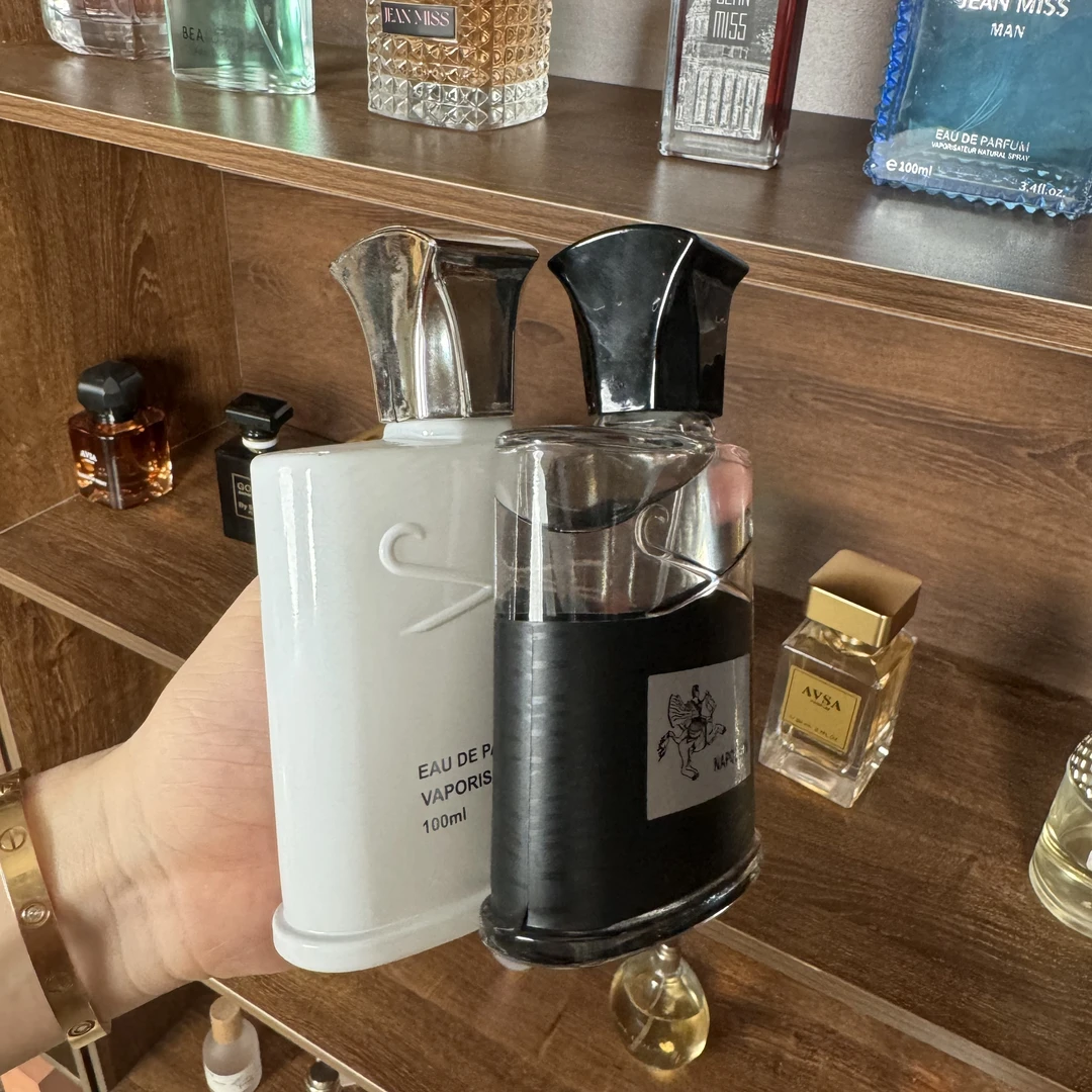 【银色山水·拿破仑100ml】淡雅清新经典魅力清香留香银色香水