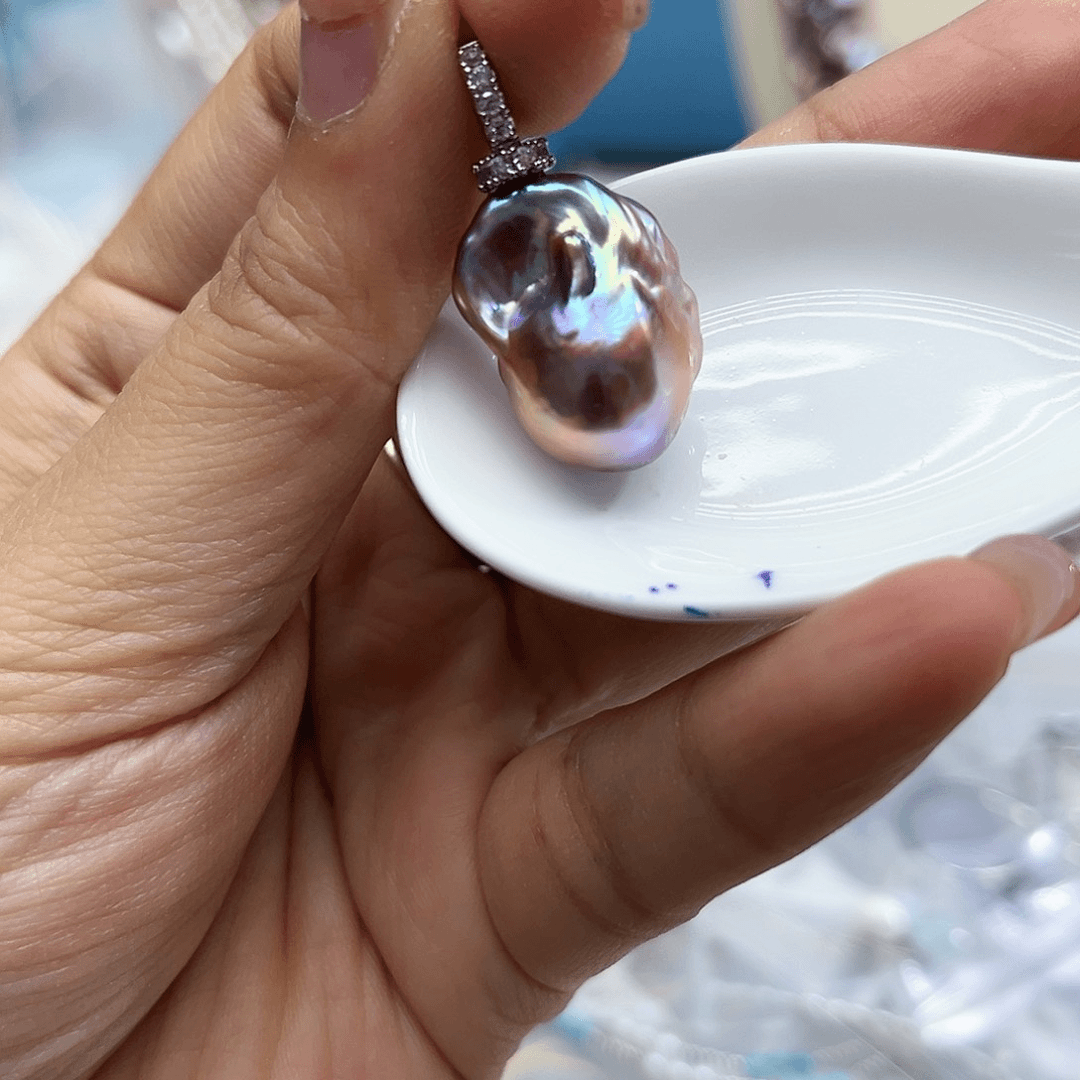 淡水珍珠吊坠未镶嵌