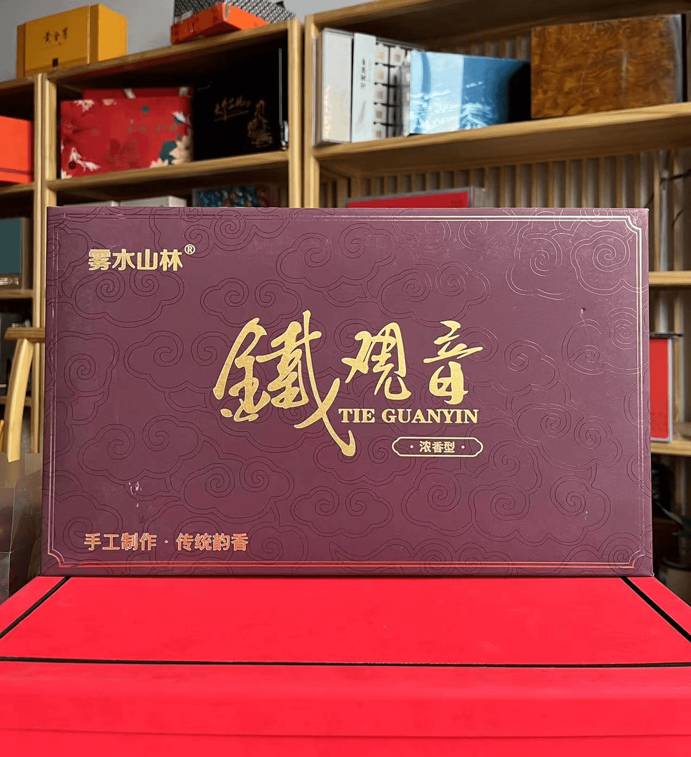 【咖色中国韵】新茶安溪西坪铁观音发源地浓香型茶叶礼盒装