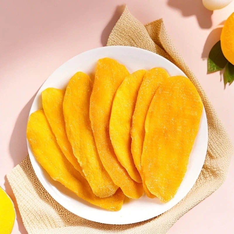 不二同学金黄芒果干果脯蜜饯水果干好吃网红休闲办公室零食180g