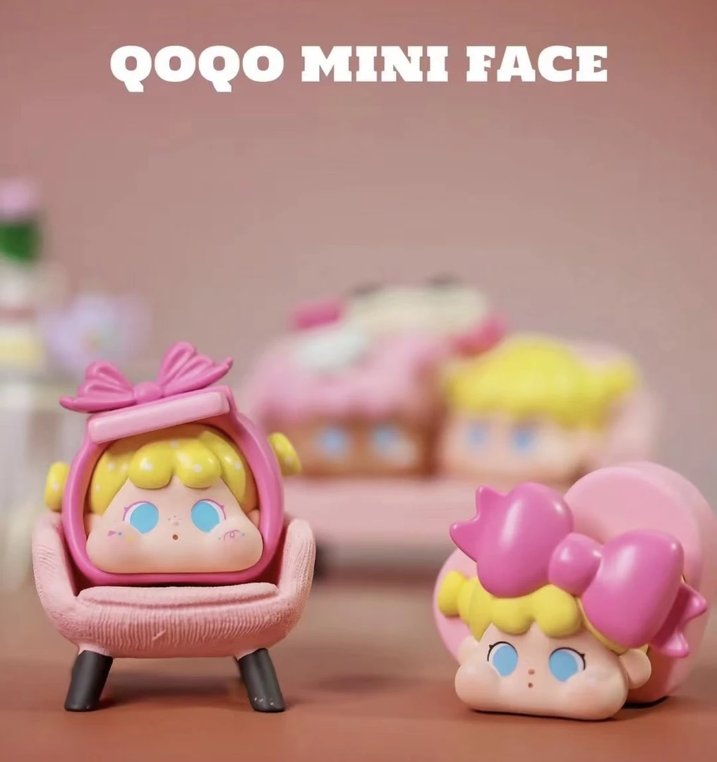 【瓜球拆盒】QOQO MINI FACE粉色生日系列盲盒