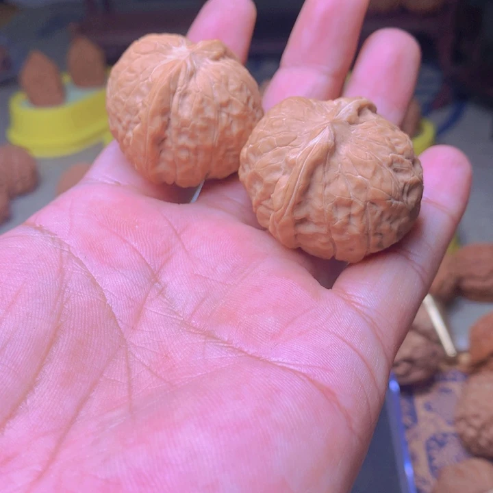 桃核把件南瓜墩好可爱