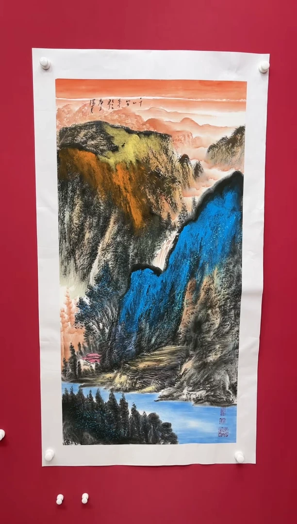 【闪购商品】绘画吴-四尺山水/无框/W