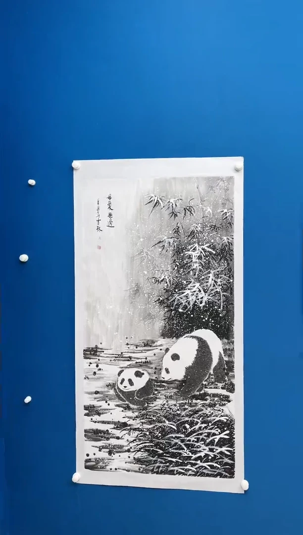 【闪购商品】绘画张-四尺雪景/无框/W