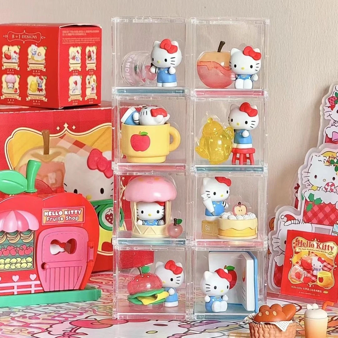 三丽鸥HelloKitty大苹果工坊系列凯蒂猫盲盒售后手办礼物女生