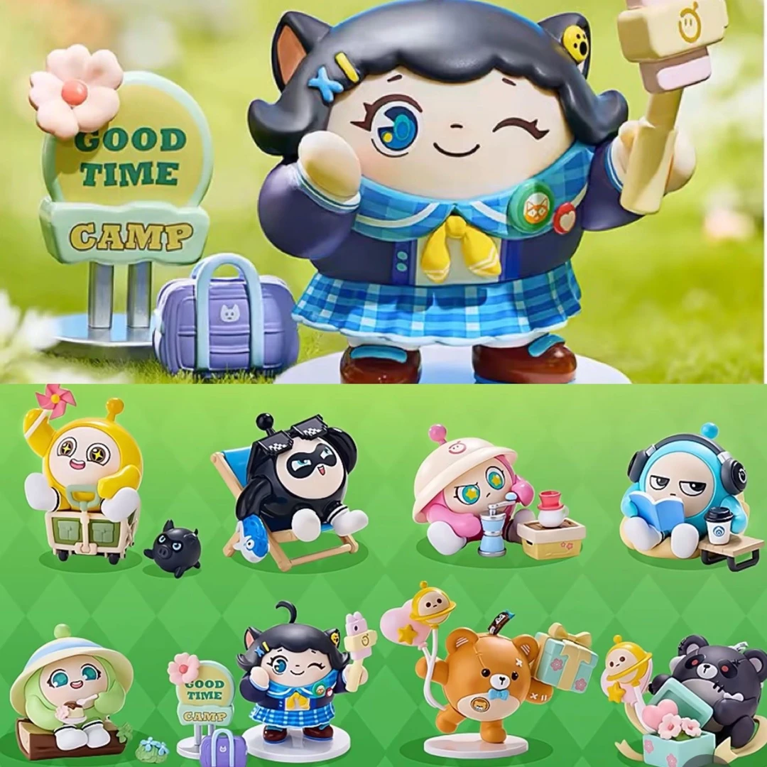 正版蛋仔派对一起去野餐系列盲盒手办游戏周边公仔潮玩具摆件礼物