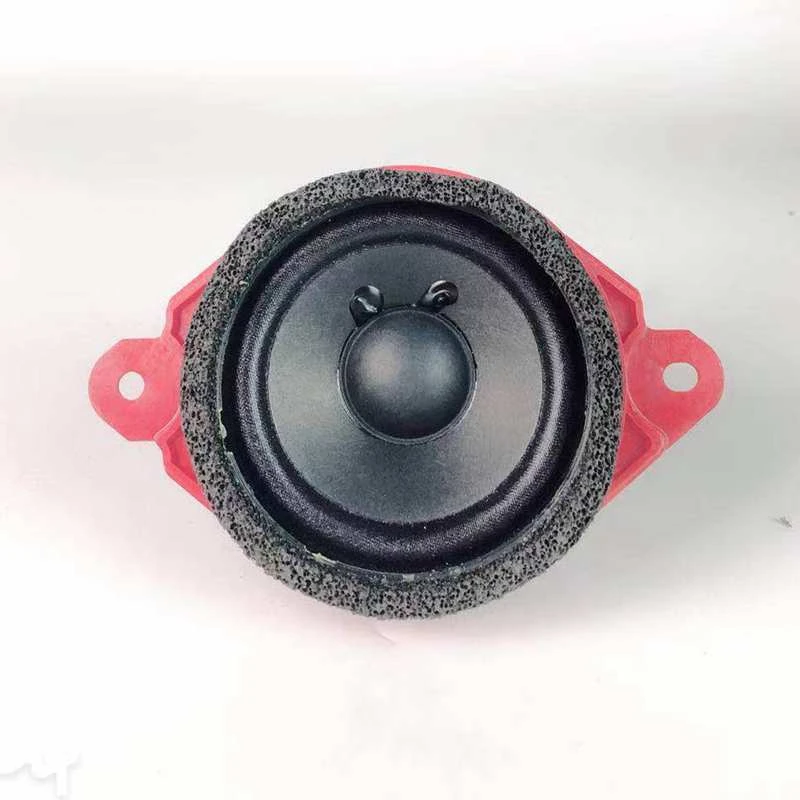拆车博士马自达3寸3.5寸中置喇叭凯迪拉克前门全频喇叭红色架