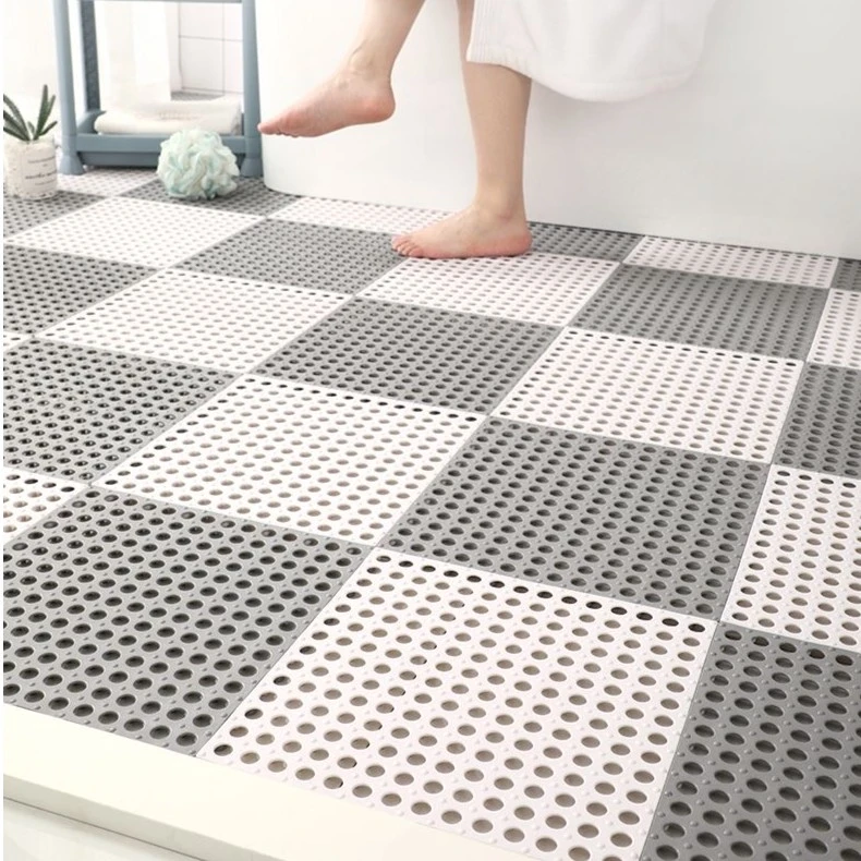 卫生间防滑垫浴室地垫洗手间防摔防水淋浴家用镂空可裁剪软脚地垫
