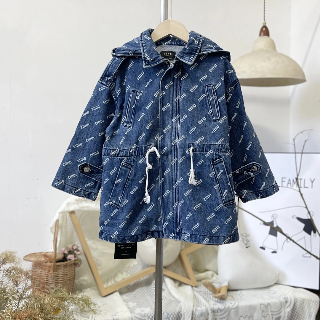 10212秋冬牛仔外套蓝色