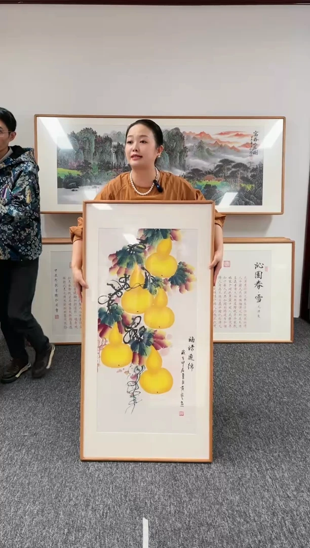 【闪购商品】绘画葫芦120*60@@黄艺001