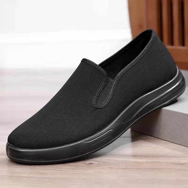 春秋季男鞋老北京布鞋男款单鞋中老年人透气男士休闲鞋防滑爸爸鞋